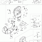 GSX 800 HO 01- exhaust system 800