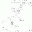 Skandic 600 WT 07- steering system wt 550f