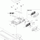 GSX 600 HO SDI Багажник задний