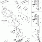 MX Z 1000 SDI Renegade X Передняя подвеска и лыжи