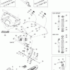 GSX 800 HO 07- front suspension and ski 800
