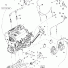 Summit 550F Двигатель и крепление