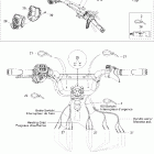 GSX 600 HO SDI Жгут проводов - рулевая