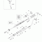 MX Z 440 Racing Амортизатор в разборе передний