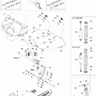 GTX 600 HO SDI Передняя подвеска и лыжи
