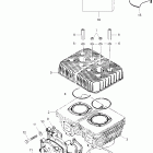 Skandic 440F LT Цилиндр и головка