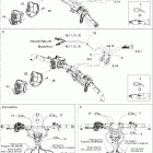 Summit 800 HO, Adrenaline & X 10- steering wiring harness 800 ho