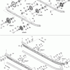 Summit 800 HO, Adrenaline & X Задняя подвеска
