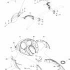 MX Z 440 Racing Стекло ветровое и консоль