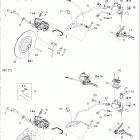 MX Z 800 HO Adrenaline & X 06- hydraulic brake 800ho