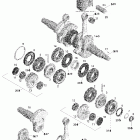 Mach Z 1000 SDI Adrenaline & X Коленвал и поршни