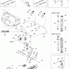 MX Z 380F 07- front suspension and ski mx z 380f