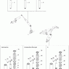 Summit 800 HO, Adrenaline & X Задний амортизатор подвески