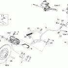 GSX 800 HO 06- hydraulic brakes 800