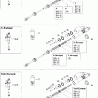 MX Z 800 HO Adrenaline & X 07- take apart shock, front 800 x