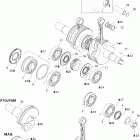 MX Z 800 HO Adrenaline & X Коленвал и поршни