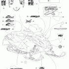 Summit 800 HO, Adrenaline & X Наклейки
