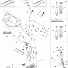 Summit 800 HO, Adrenaline & X Передняя подвеска и лыжи