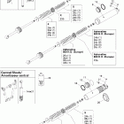 Summit 800 HO Амортизатор в разборе задний
