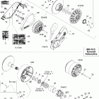 Summit 600 HO 05- pulley system 600ho adrenaline