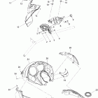 MX Z 800 HO Adrenaline & X 09- windshield and console trail & adrenaline