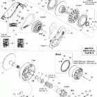 MX Z 800 HO Adrenaline & X 05- pulley system 800 ho