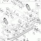 Skandic 600 SUV Задняя подвеска