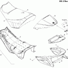 MX Z 600 HO Renegade Сидение