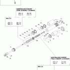MX Z 800 HO Adrenaline & X Амортизатор в разборе передний