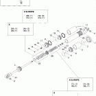 MX Z 600 HO SDI Adrenaline & X 07- take apart shock, front x
