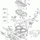 GSX 600 HO SDI Цилиндр и головка