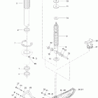 Skandic 440F LT Передняя подвеска и лыжи