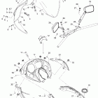 GTX 550F Стекло ветровое и консоль