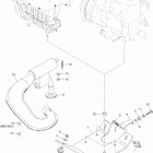 Skandic 600 SUV 01- engine and engine support, 600suv