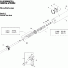 MX Z 800 HO Adrenaline & X 08- take apart shock, rear trail, adrenaline europ...