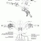 GSX 380F 10- steering harness gsx