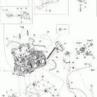 GSX 600 HO SDI Двигатель и крепление