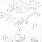 Expedition 600 HO SDI Передняя подвеска и лыжи
