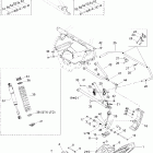 GTX 800 HO Передняя подвеска и лыжи