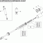 Summit 800 HO 07- take apart shock, front x
