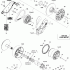 GSX 500SS 05- driven pulley gsx 500 ss