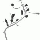 Expedition 600 HO SDI Жгут проводов и электрический блок