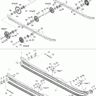Summit 1000 SDI, Highmark & Highmark X Задняя подвеска