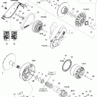 GSX 800 HO 05- pulley system (800 ho)