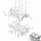 MX Z 550F 01- crankcase (550f)
