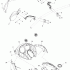 MX Z 800 HO Adrenaline/X 09- windshield and console (x & renegade x)