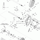 MX Z X 440 Racing Приводная система