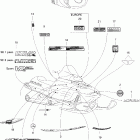 Legend 800 SDI Наклейки