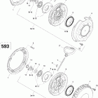 Skandic 600 SUV Ручной стартер