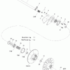 Legend 380F 05- driven pulley (380f)
